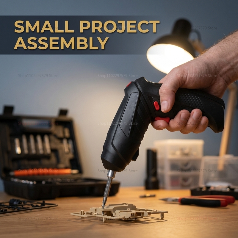 Electric Screwdriver Rechargeable Usb - Set di 47 Pezzi di Cacciaviti