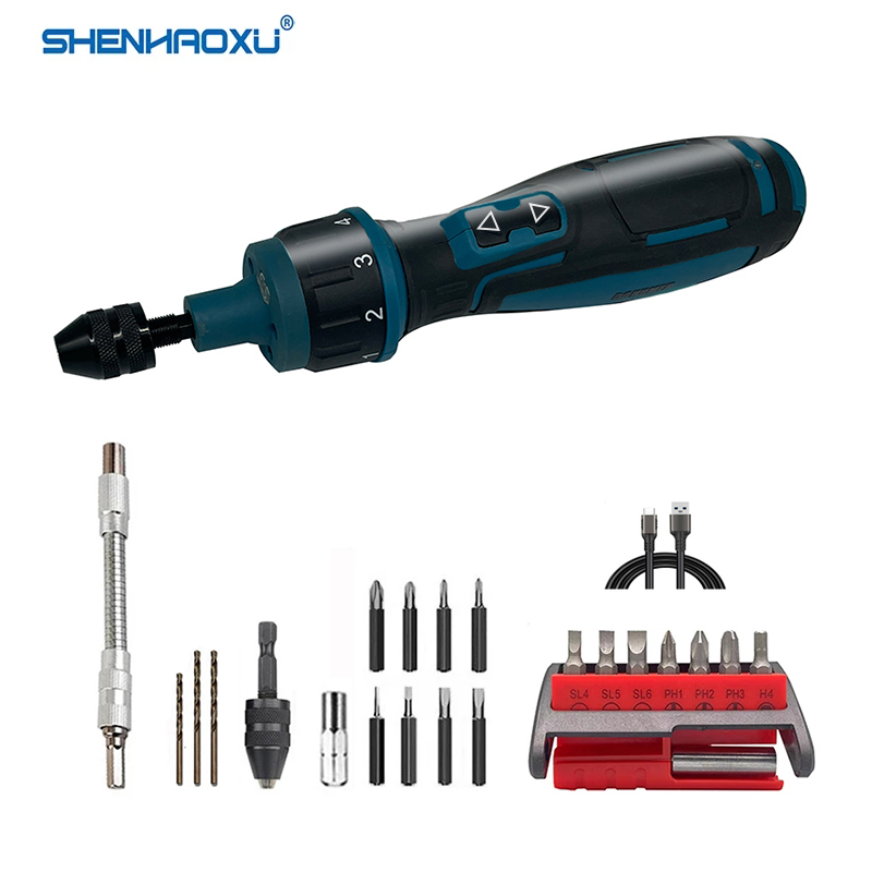 Electric Screwdriver Rechargeable Usb - Cacciavite elettrico a batteria ricaricabile Mini