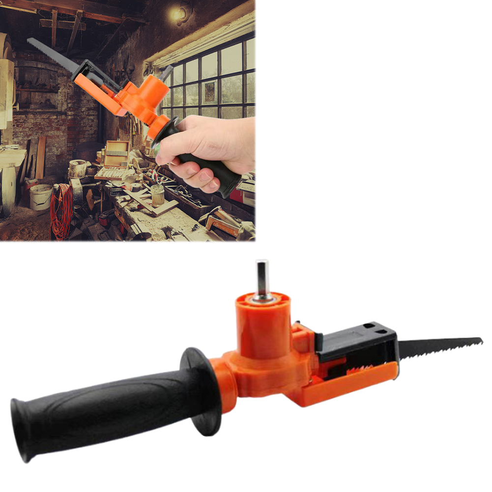 Reciprocating Saw Attachment Drill - Adattatore per sega alternativa elettrica, accessorio