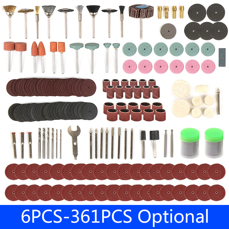 6PCS-361PCS Accessori per inci - Cordless Rotary Tool Kit Accessories recensione e prezzo