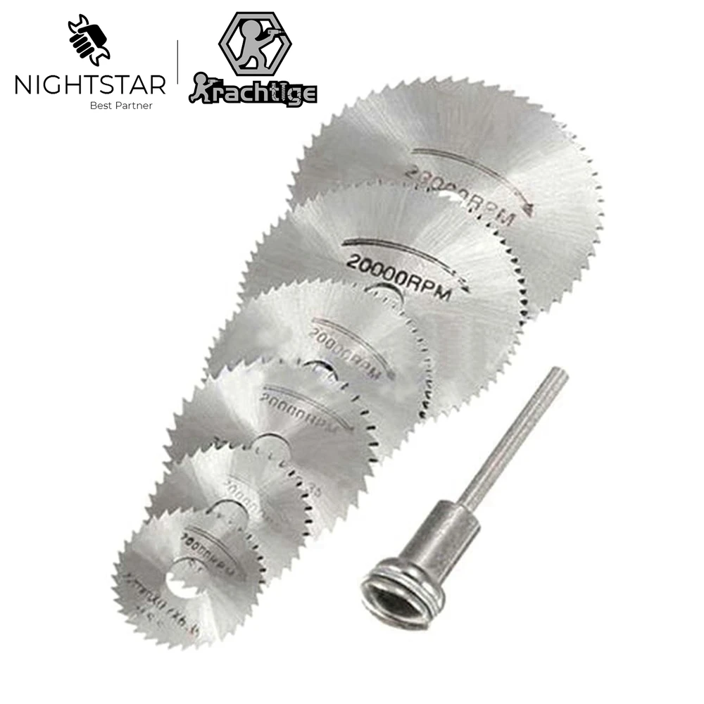 7 pezzi Mini HSS lama per sega - Cordless Rotary Tool Kit Accessories recensione e prezzo