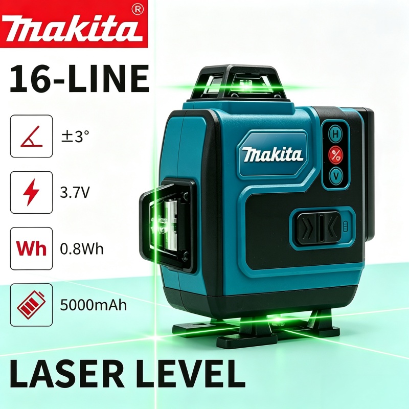 Batteria Makita 40V 5.0Ah Max, - Laser Level 16 Lines 4D Green recensione e prezzo
